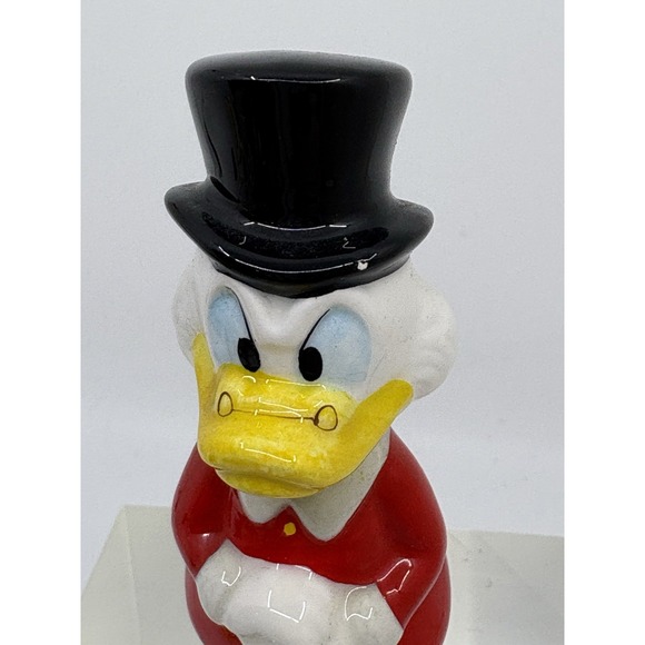 Disney Schmid Scrooge McDuck Ceramic Porcelain Figurine Ornament Ducktale Read* - Picture 3 of 5